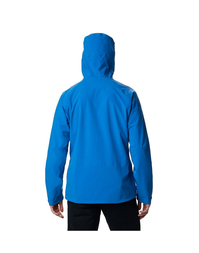 Columbia men's beacon trail™ jacket bright indigo colour back view