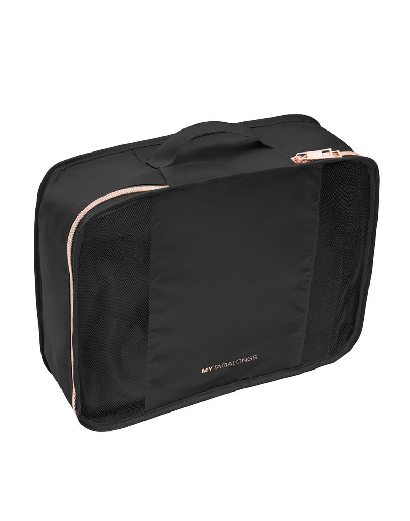 MyTagAlongs long haul black colour medium size packing bag