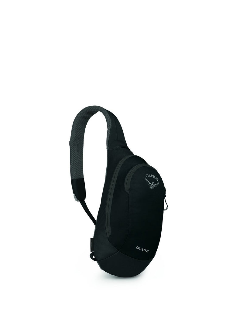 Osprey daylite black colour sling bag front view