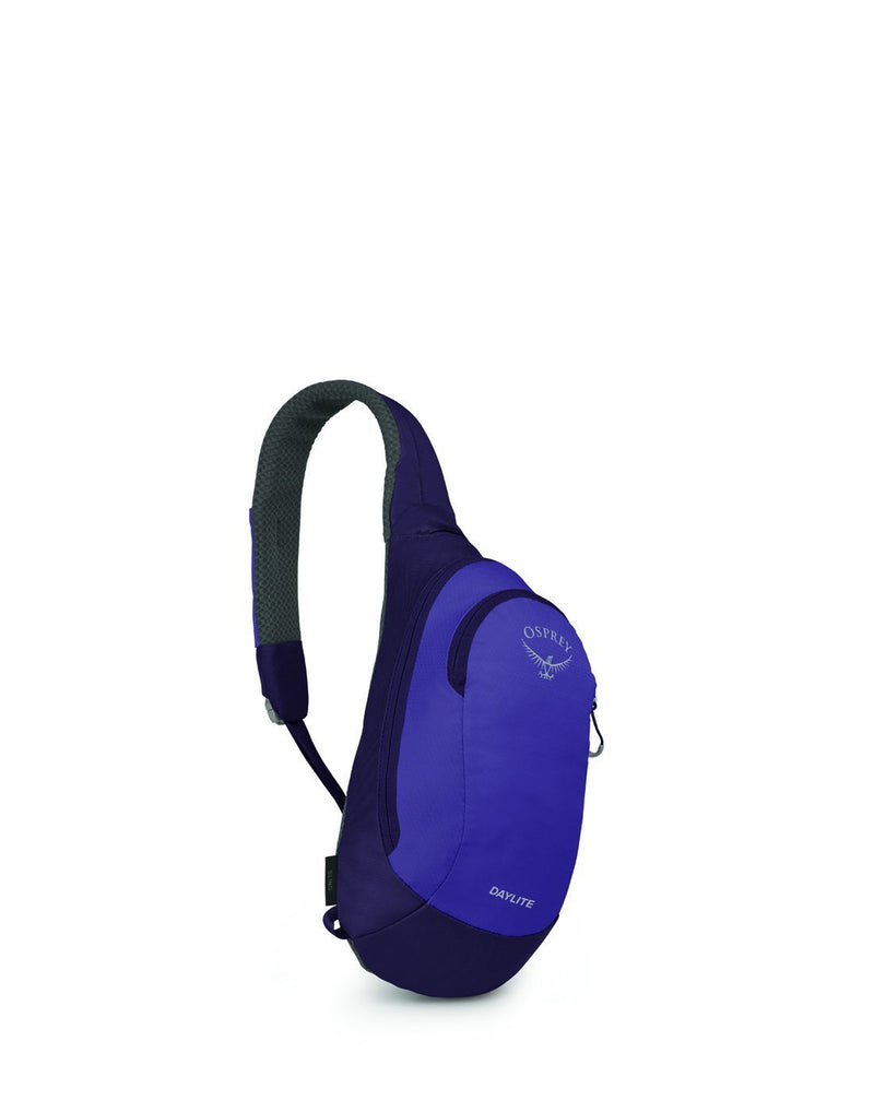 Osprey daylite dream purple colour sling bag front view