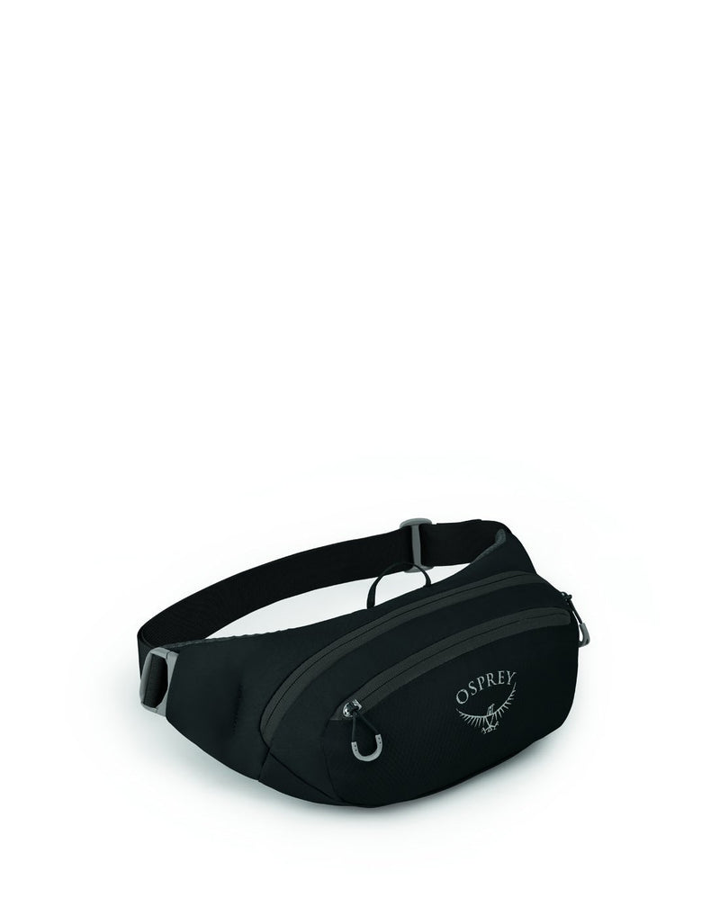 Osprey Daylite Waist Bag - black colour front view