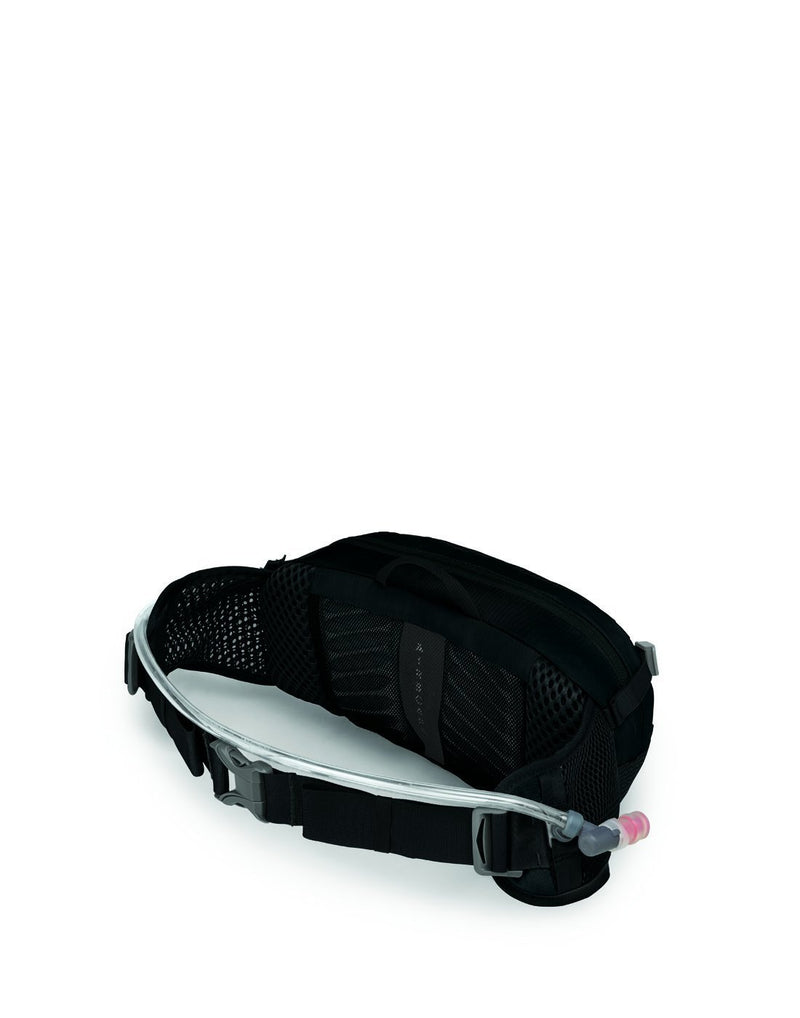 Osprey Seral 4 black colour hydration waist bag front view