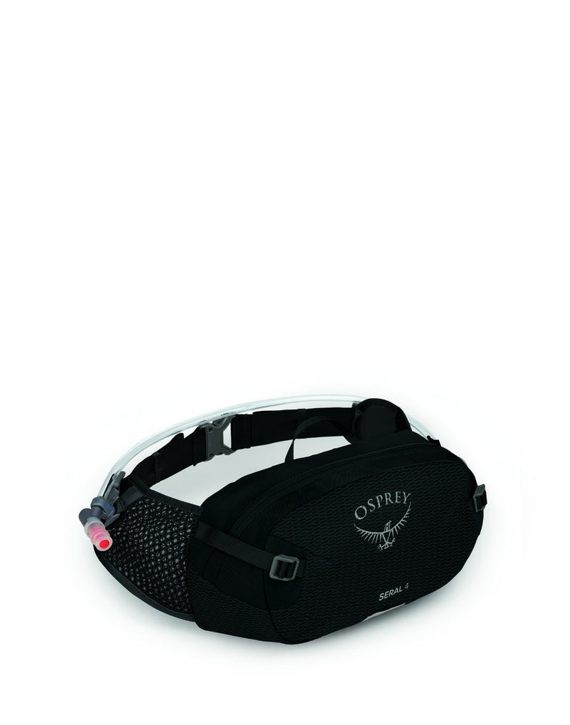 Osprey Seral 4 black colour hydration waist bag front view