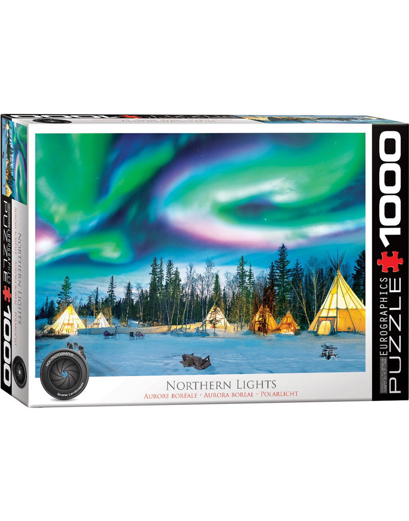 Eurographics Northern Lights Puzzle box front view