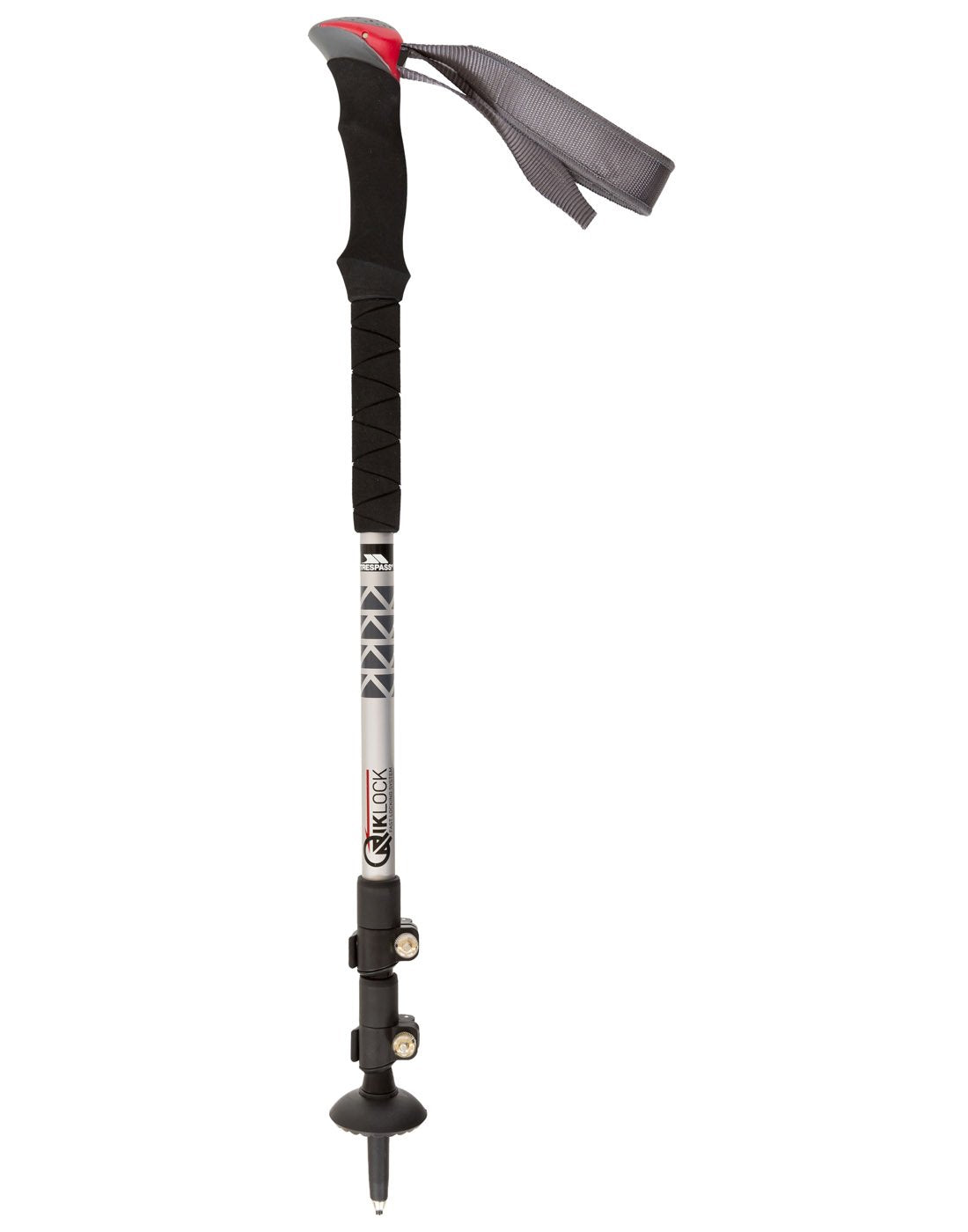 Trespass Qiklock Collapsible Trekking Pole fully collapsed