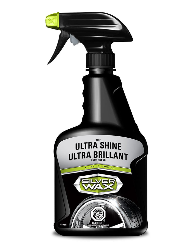 Silverwax Tire Ultra Shine - 650 mL spray bottle