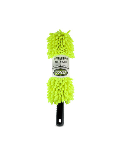 Silverwax Soft Brush for Rims, front packaged view