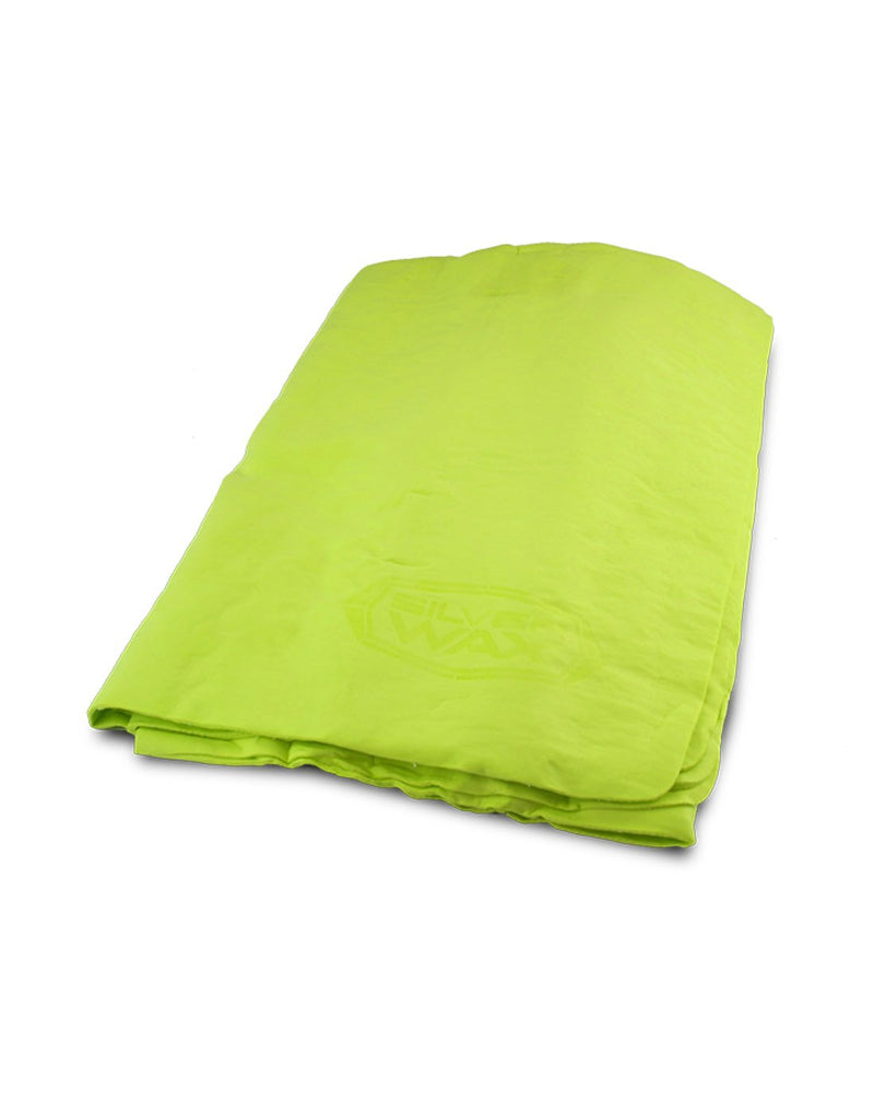 Lime green Silverwax Synthetic Chamois