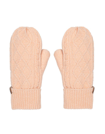 Pudus Chenille Knit Mittens