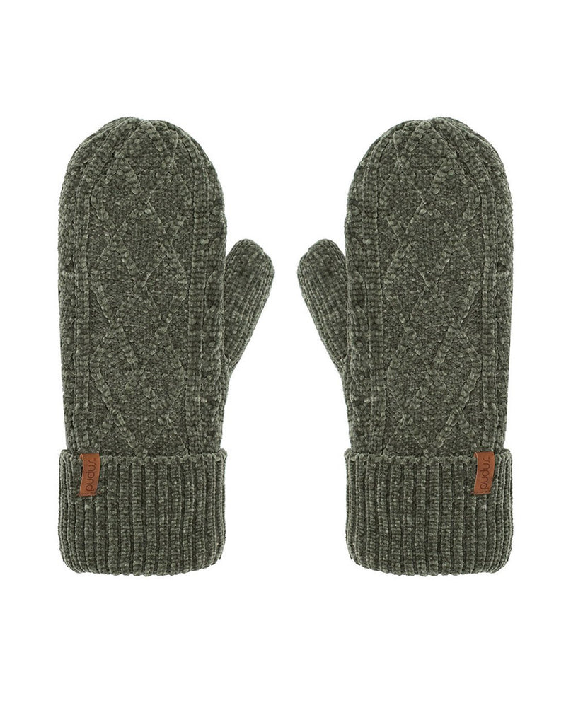 Pudus Chenille Knit Mittens