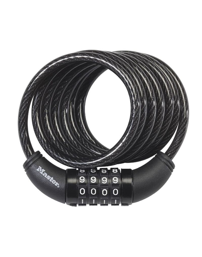 Master Lock® Combination Cable Lock coiled up