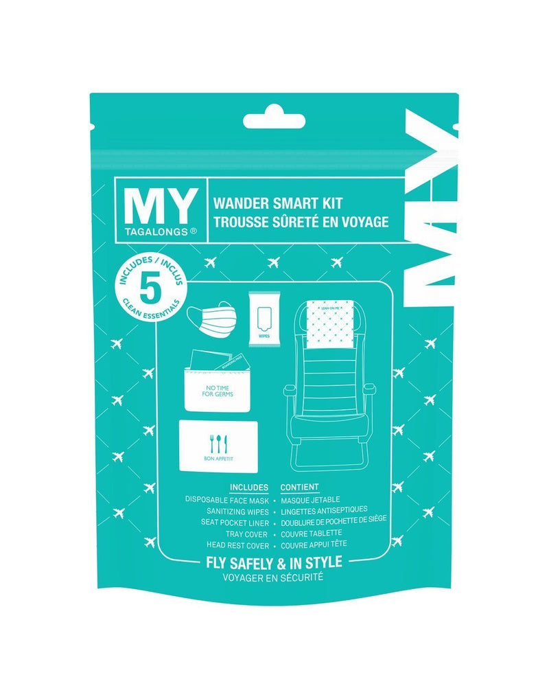 MyTagAlongs wander smart kit packaged