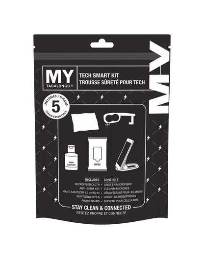 MyTagAlongs tech smart kit packaged