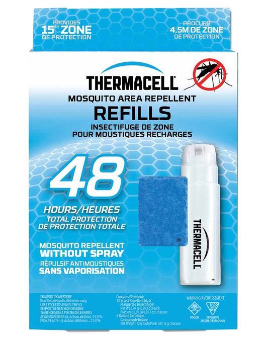 Product Image – Thermacell Original Mosquito Repellent Refills - 48 hours, package view