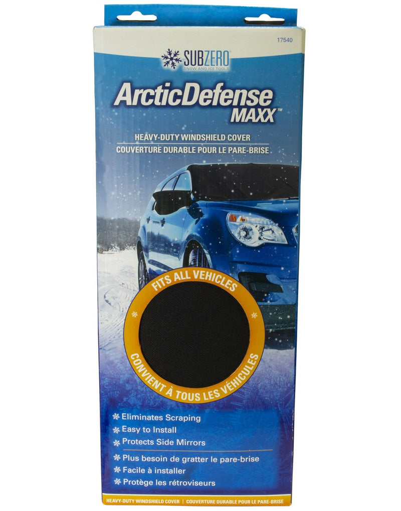 Subzero arctic defense maxx heavy duty windshield cover box