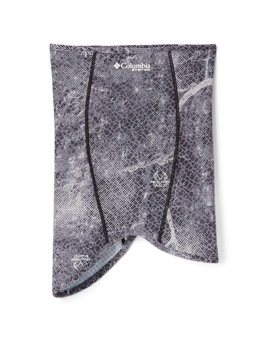 Product Image – Columbia freezer zero™ ii neck gaiter black mako colour front view