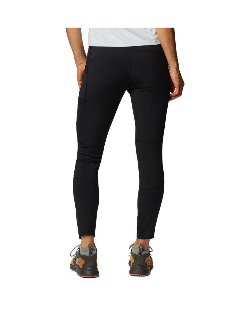 Woman wearing Columbia Women's Windgates™ II Leggings - black, back view