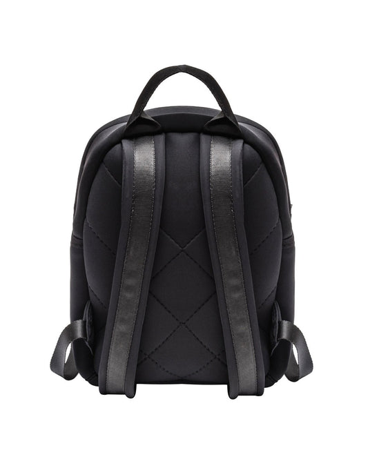 Product Image – MyTagAlongs Mini Backpack - everleigh onyx black, back view