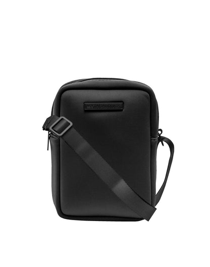 MyTagAlongs Mini Crossbody - everleigh onyx black colour, front view