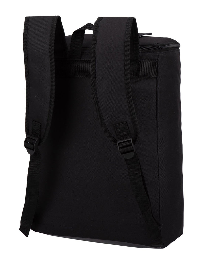 Austin House Travel Cooler Backpack back view showing backpack straps