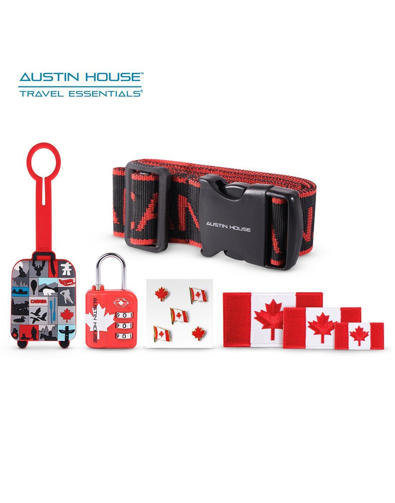 Austin house canadiana kit product set front view