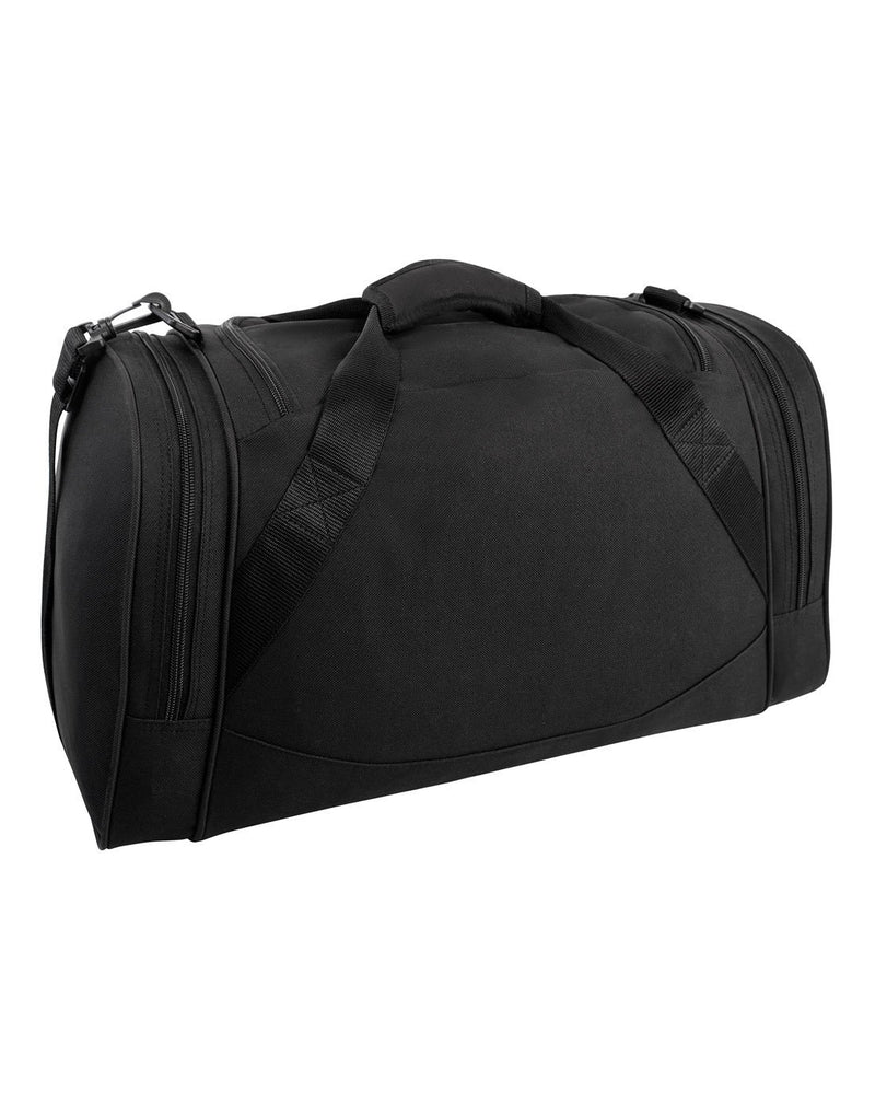 Bench sports black colour duffle bag back view