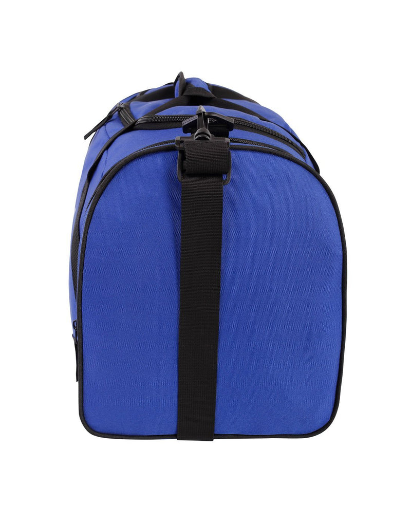 Bench sports blue colour duffle bag left side view