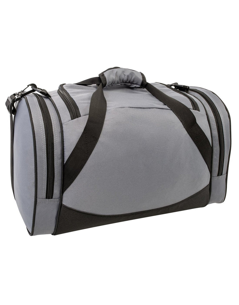 Bench sports grey colour duffle bag back view