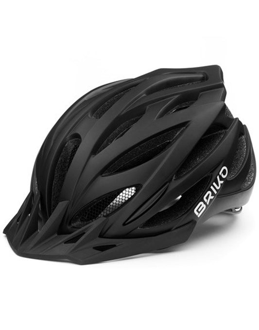 Product Image – Briko Morgan Bike Helmet - black, front right view