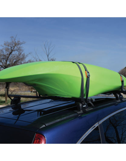 Using red colour nite ize camjam® tie down straps