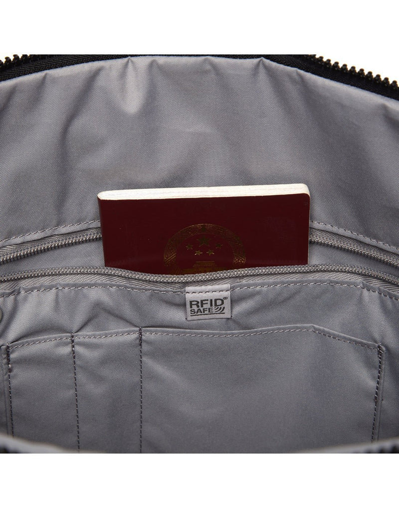Citysafe cx econyl anti-theft backpack tote internal pocket