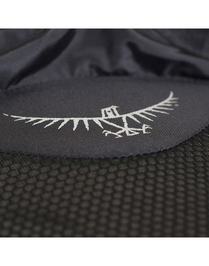 Osprey farpoint 40 volcanic grey colour men's backpack mesh back panel