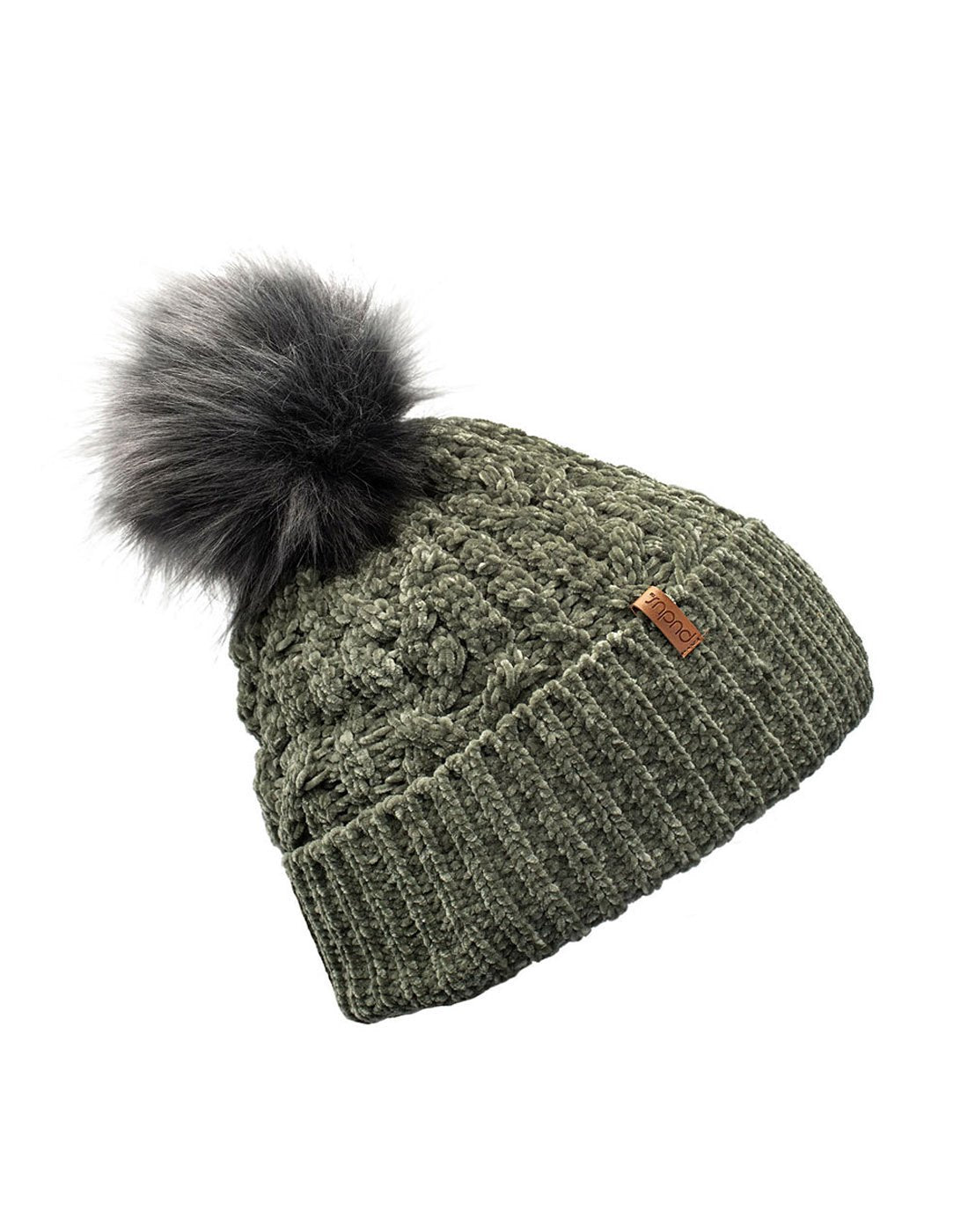 Pudus Chenille Knit Beanie Hat