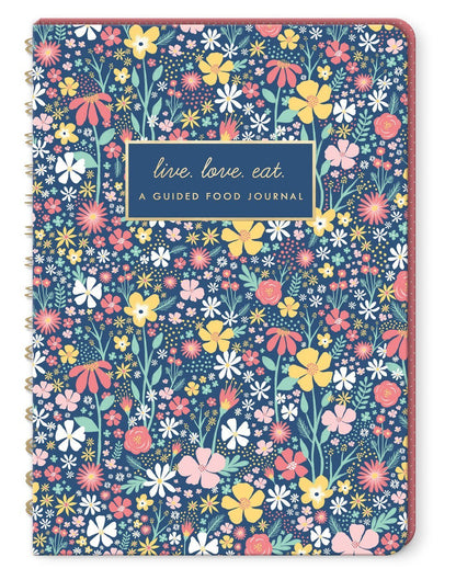 Lady jayne wildflower guided food journal front view