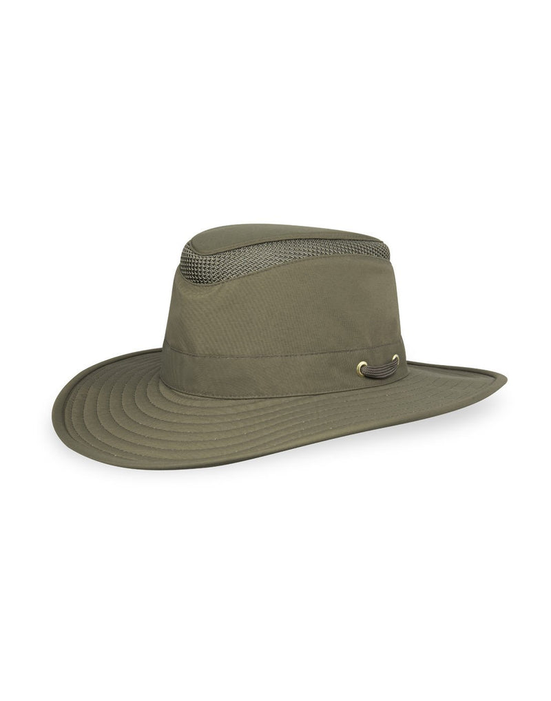 Olive colour hat front view