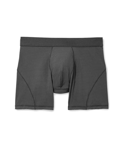 Tilley Men's Airflo Boxer Brief - black, front view