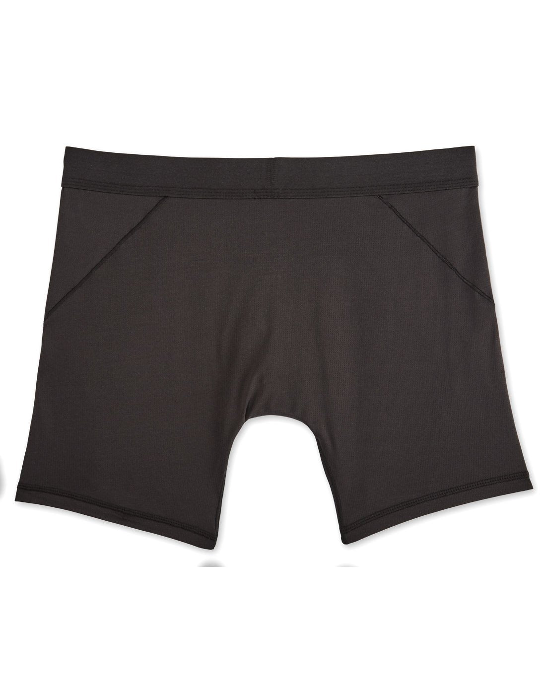 Tilley Men's Airflo Boxer Brief - black, back view