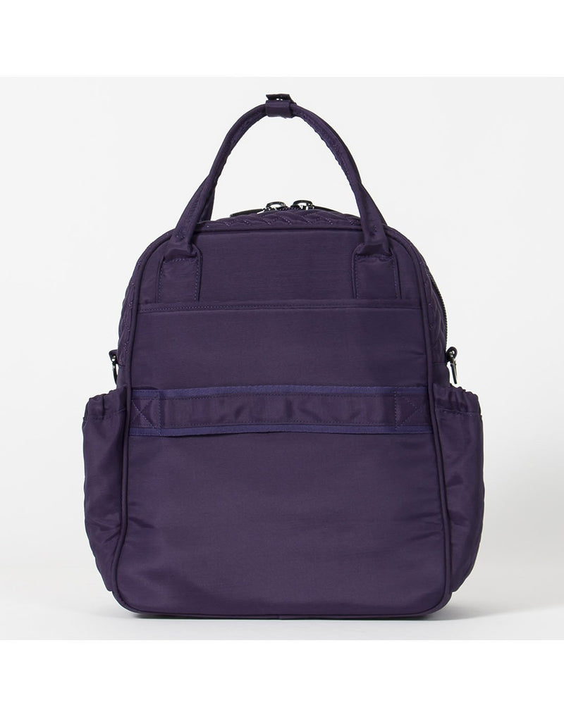 Lug mini brushed concord colour tote bag back view