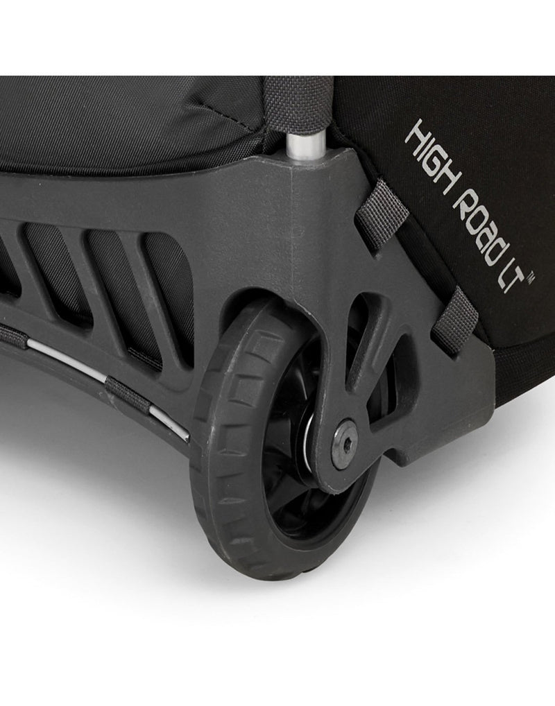 Osprey ozone wheeled 75L/26" buoyant black luggage bag wheel