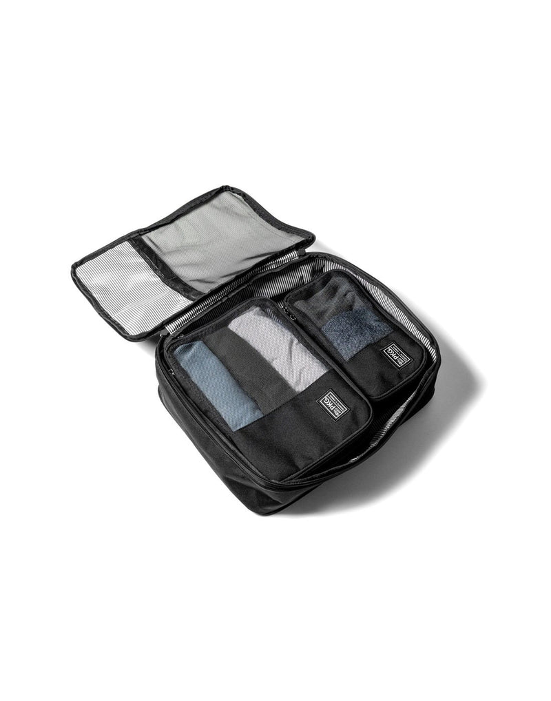 PKG Union Compression Packing Cubes - two smaller cubes nested inside larger cube