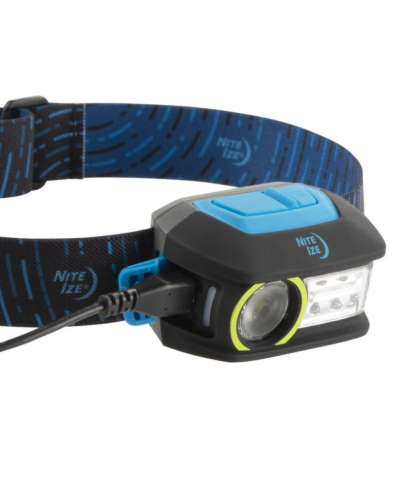Radiant® 300 rechargeable headlamp close up view