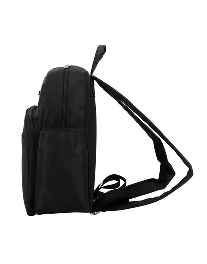 Roots Antibacterial Mini Backpack Organizer - black, side view