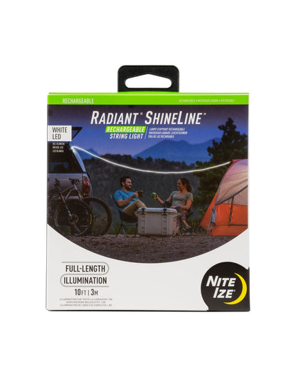 Nite Ize Radiant® Rechargeable Shineline™ package, front view