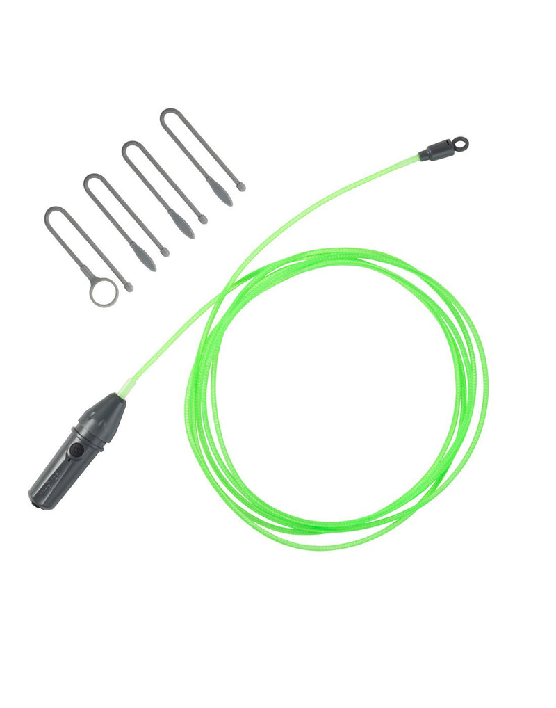 Nite Ize Radiant® Rechargeable Shineline™ - green rope light with four cable ties