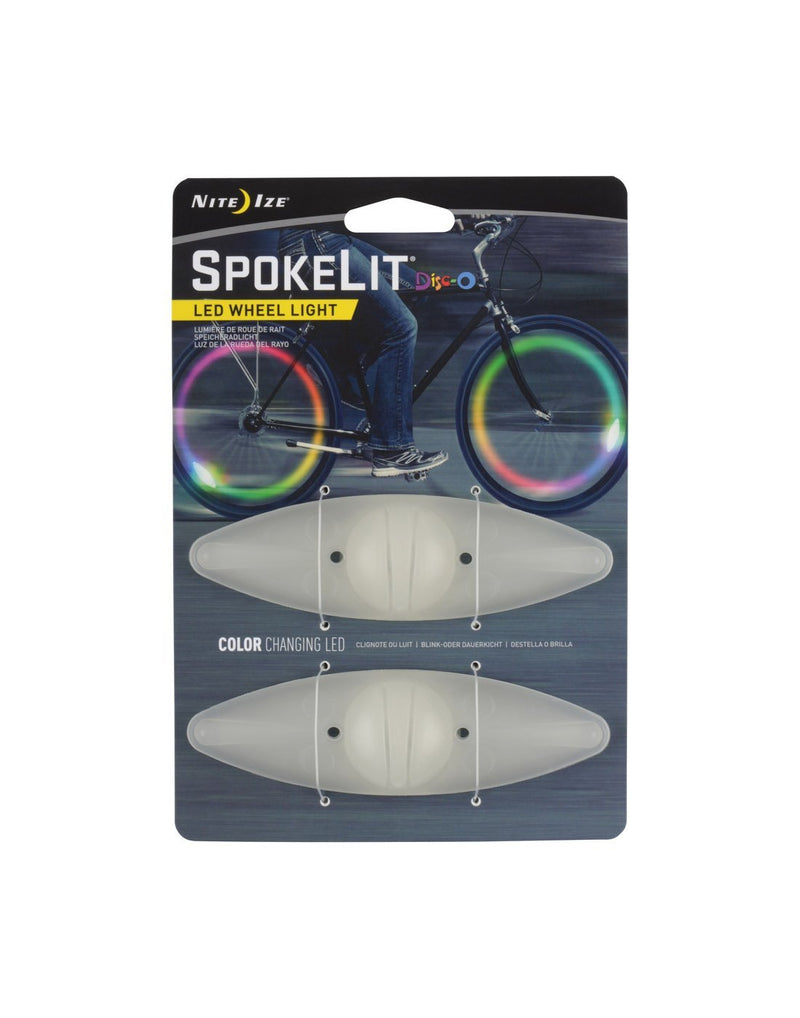 Nite ize spokelit® wheel light packed back view