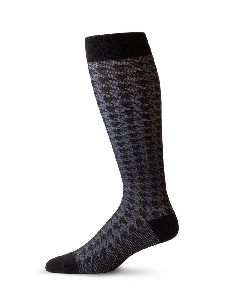 Unisex cotton knee-high compression socks - self made side view