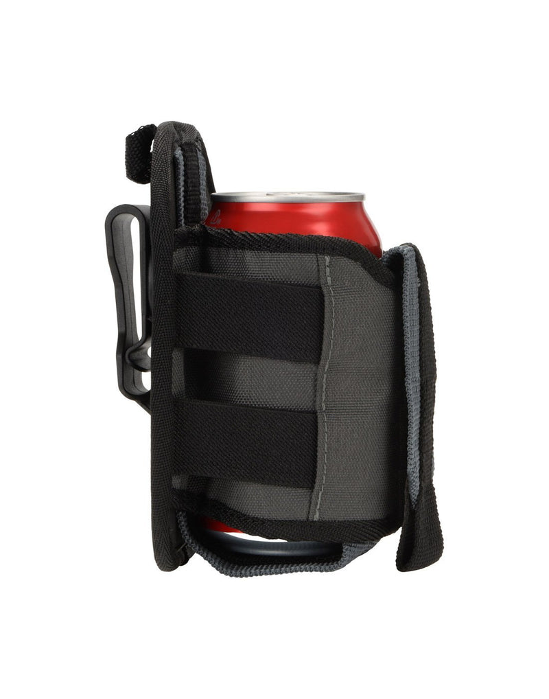 Nite ize traveler™ drink holster side view with can
