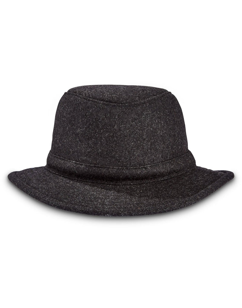 Tilley TTW2 Tec Wool Hat in black, front view