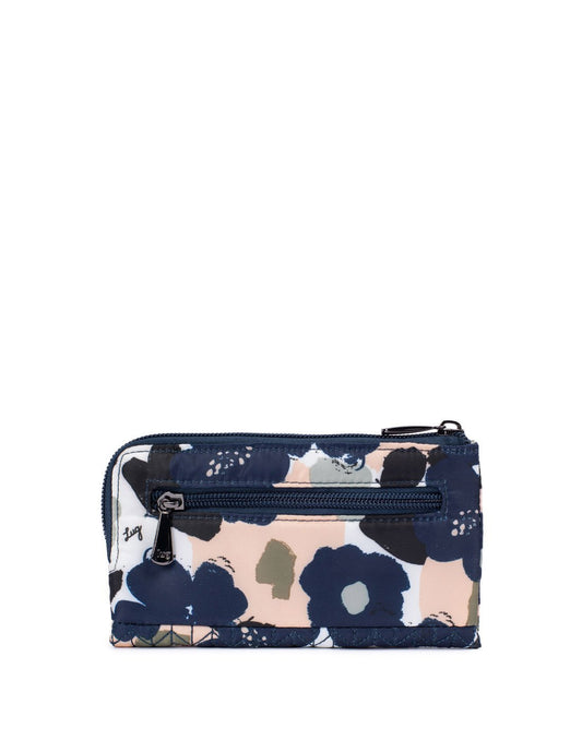 Product Image – Lug tram floral multi design wallet back view
