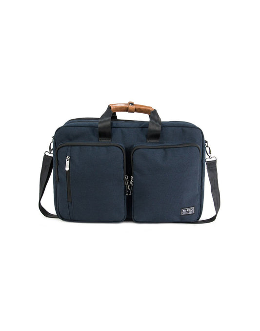 Product Image – PKG Trenton II Backpack Overnighter - navy, front view